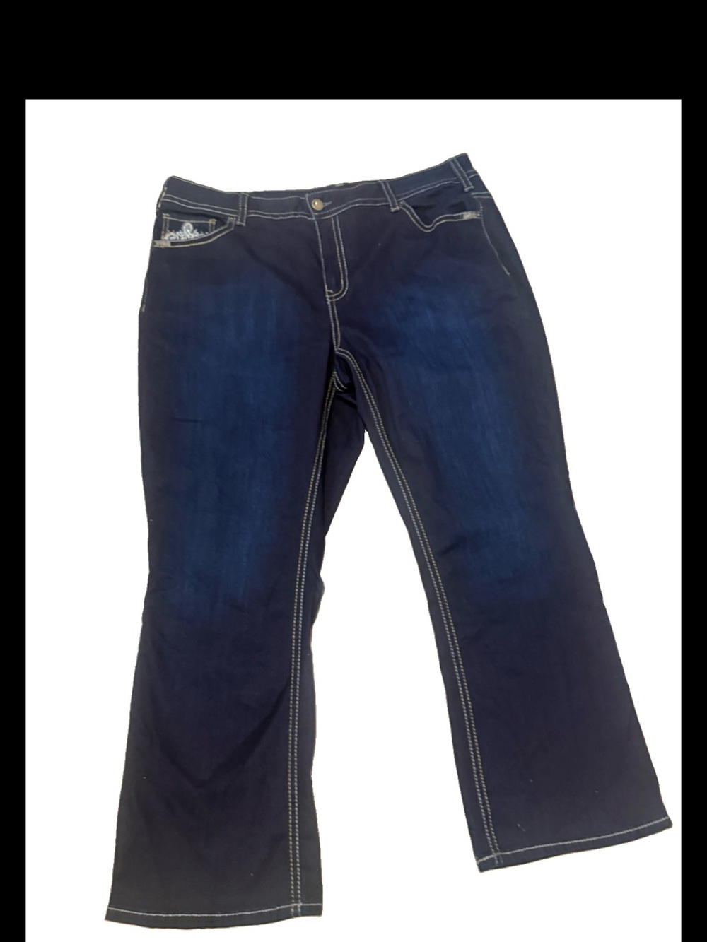 LANE BRYANT REGULAR MID RISE BOOT JEANS SIZE 26